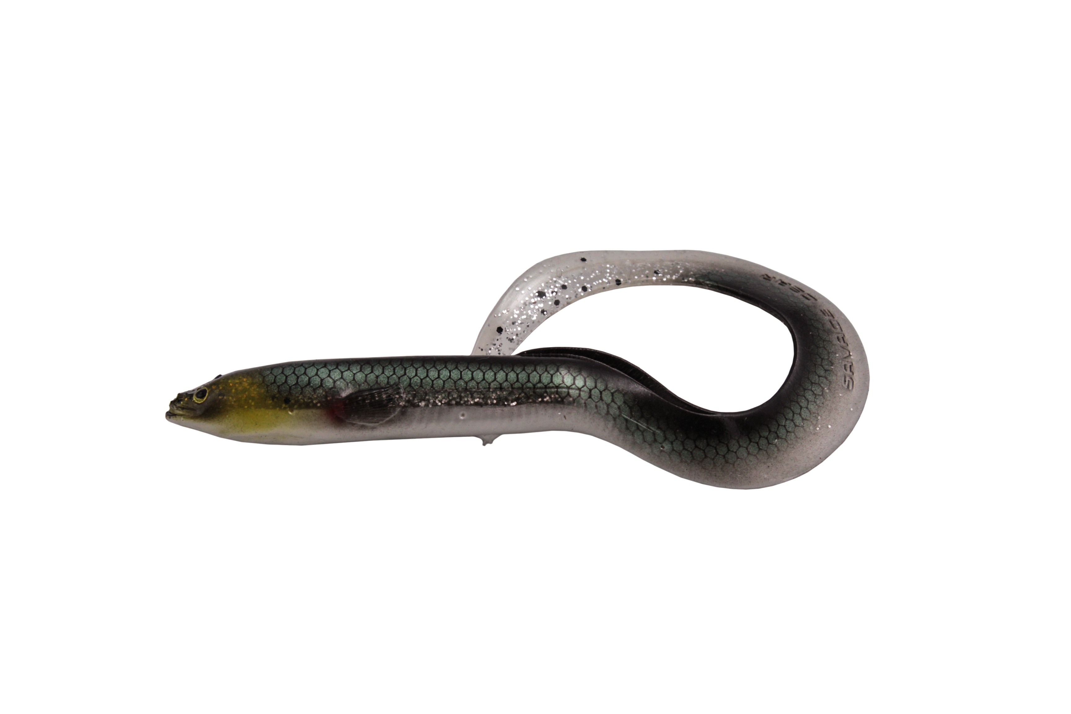 Приманка Savage Gear LB Real eel 15см 12гр bulk green silver 1/30