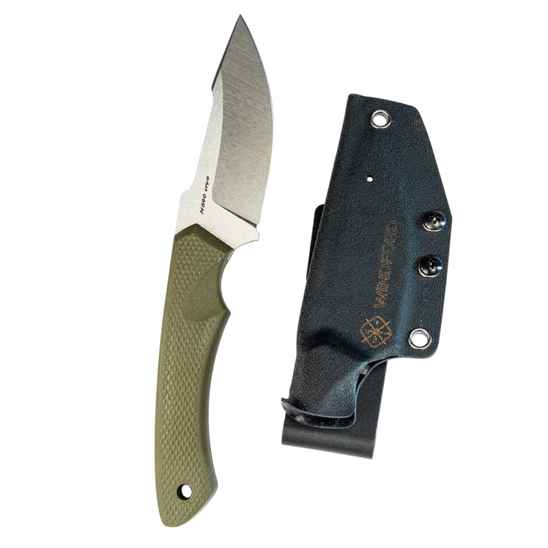Нож тактический Windford Гектор олива комплект - фото 1