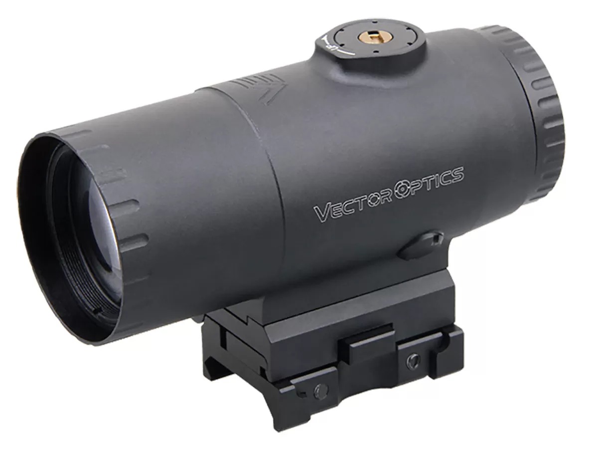 Увеличитель Vector Optics Paragon 5x30 откидной небыстросъёмный на Waever/Picati - фото 1