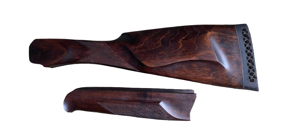 Приклад+цевье Левша ИЖ-27 Английская ложа МК орех - фото 1