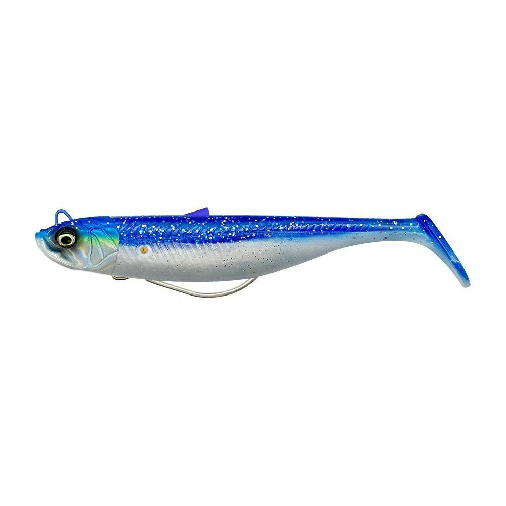 Приманка Savage Gear Minnow WL 12,5см 28гр blue pearl silver 2+1 - фото 1