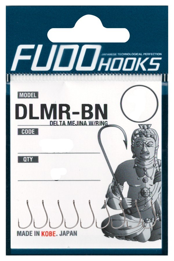 Крючки Fudo Delta Mejina W/ring DLMR-BN 0301 BN №7  - фото 1