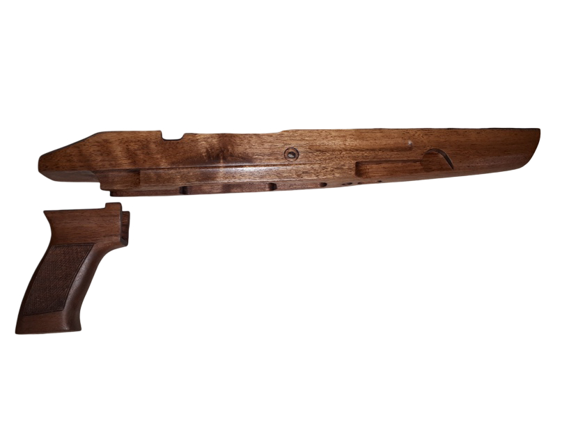 Ложа+рукоятка Левша ТОЗ-106 орех - фото 1