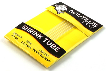 Трубка Nautilus термоусадочная shrink tube 2,0мм 60см clear - фото 1