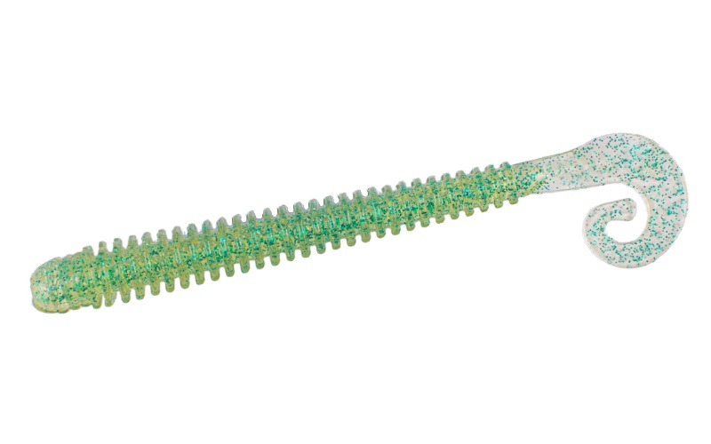 Приманка Croxy G-tail twist long 4,0'' цвет 01 - фото 1