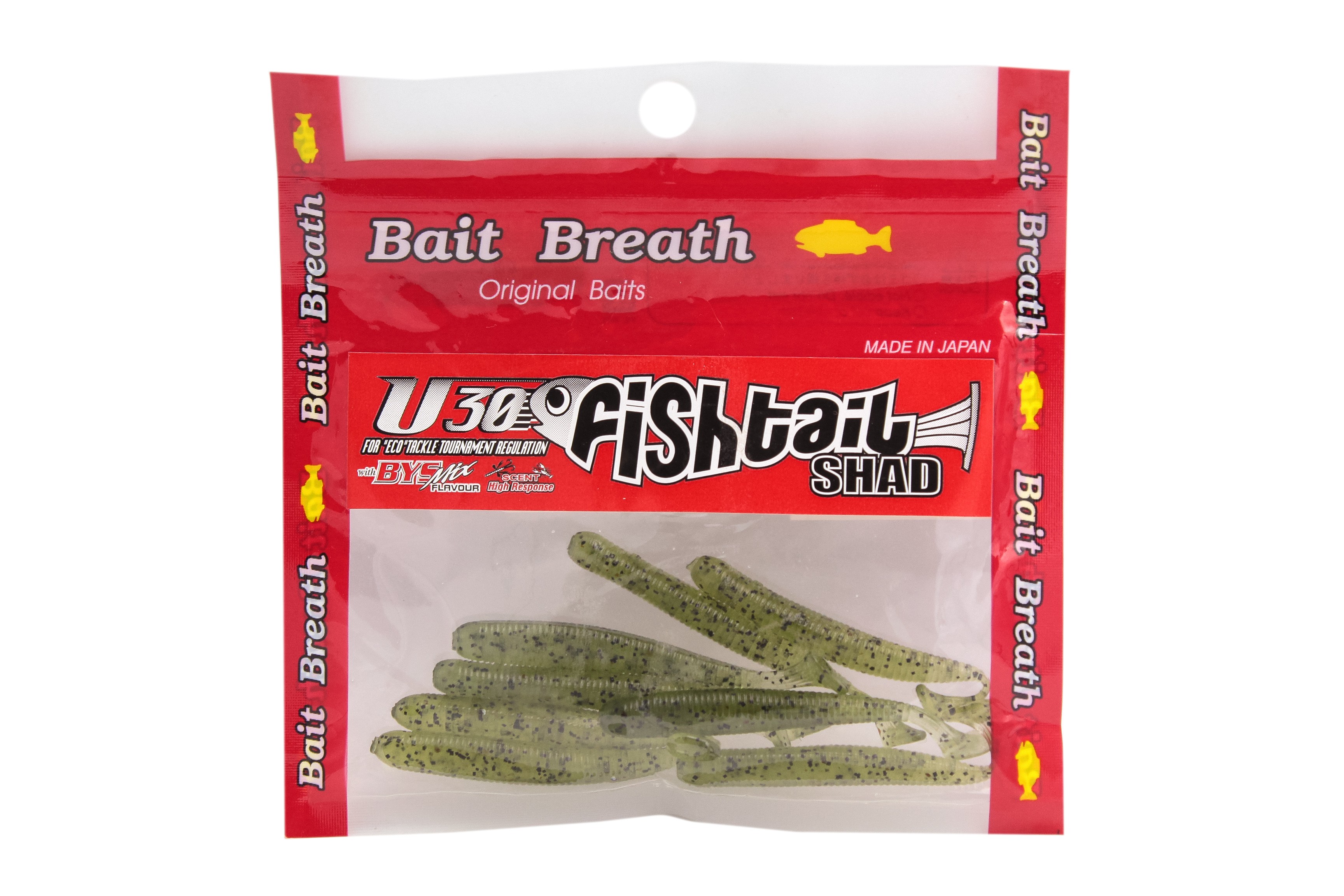 Приманка Bait Breath U30 Fish tail shad 2,8&quot; 106 уп.8шт - фото 1