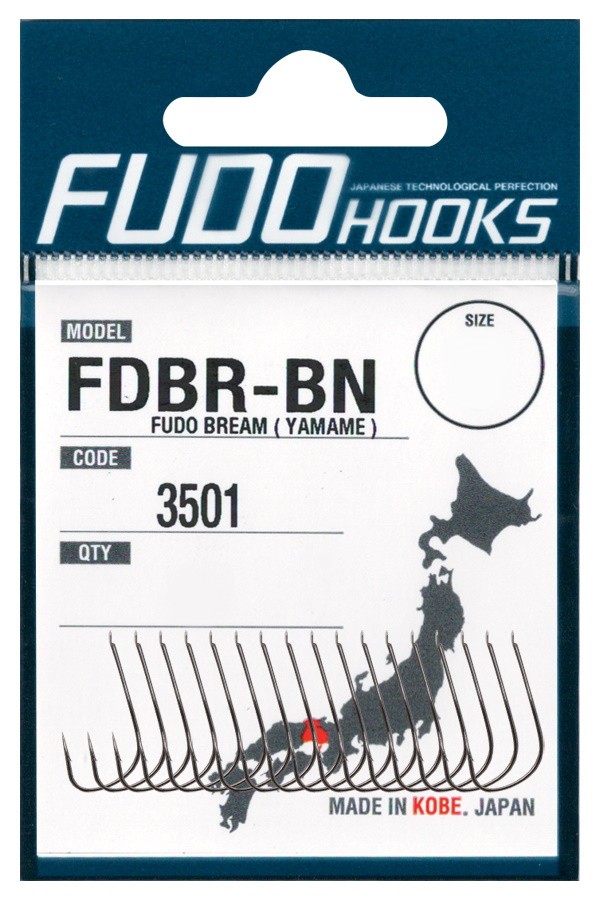 Крючки Fudo Bream Yamame FDBR-BN 3501 BN №6  - фото 1