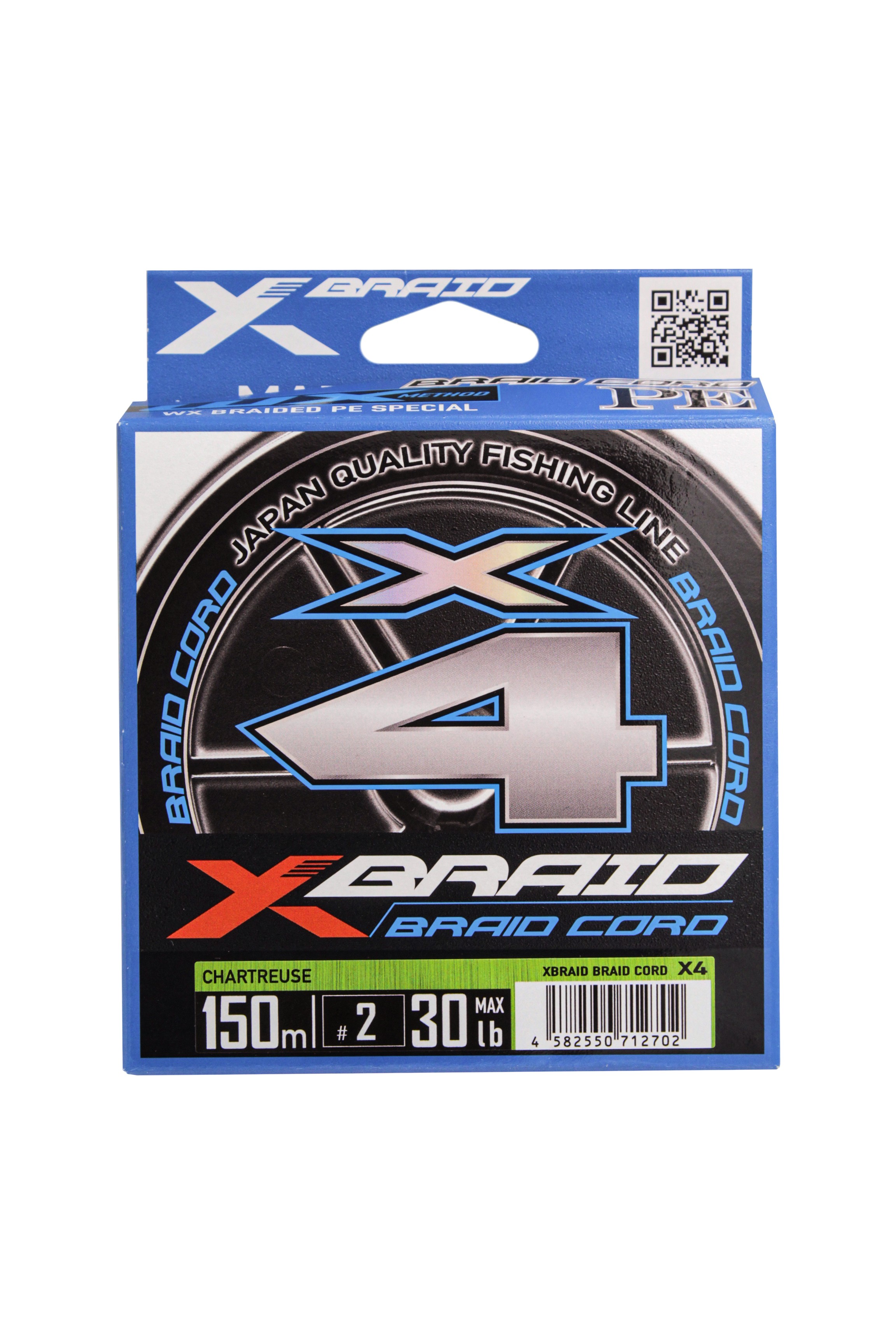 Шнур YGK X-Braid Cord X4 150м PE 2,0
