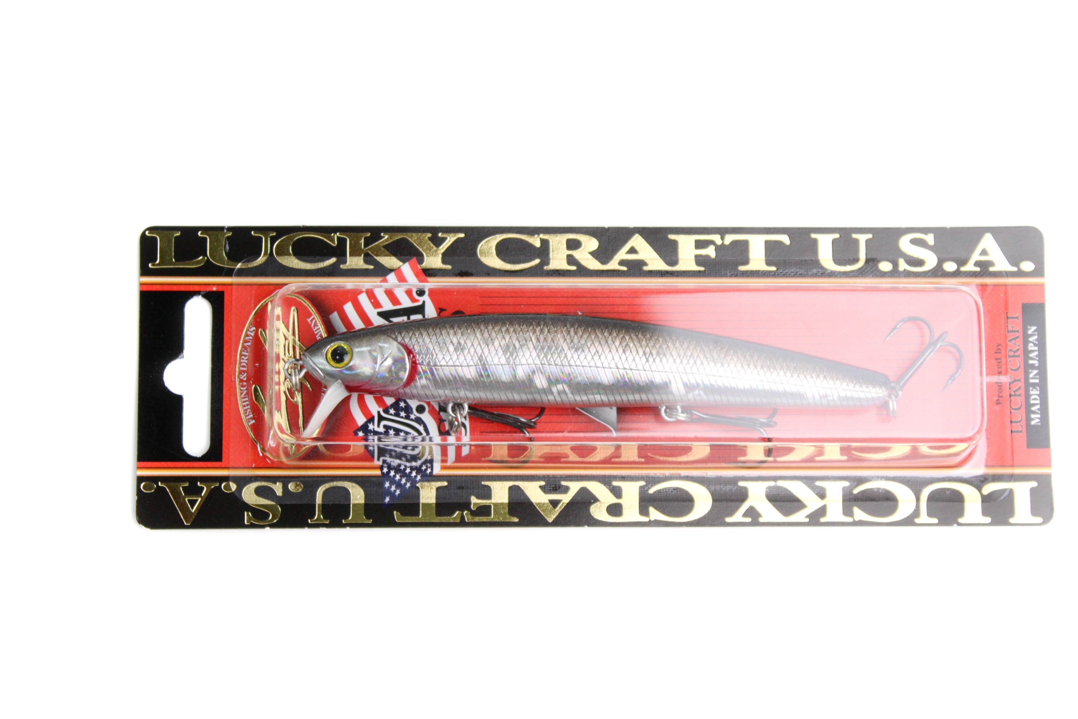 Воблер Lucky Craft Flash Minnow 110WK 419 BP Golden Shiner - фото 1