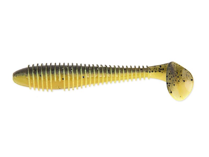 Приманка Keitech 5,8" FAT Swing Impact - Watermelon PP. / Yellow - фото 1