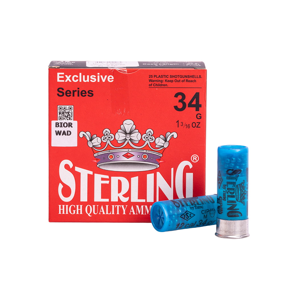 МП Патрон 12х70 Sterling 3 34г био - фото 1