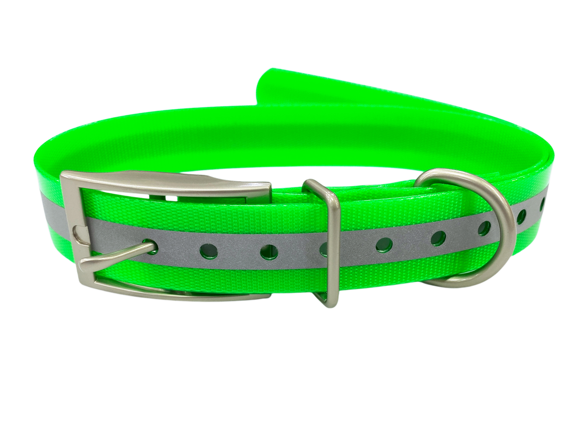 Шлейка Artelv Collar GPS для ошейника светоотражающая светло-зеленый - фото 1