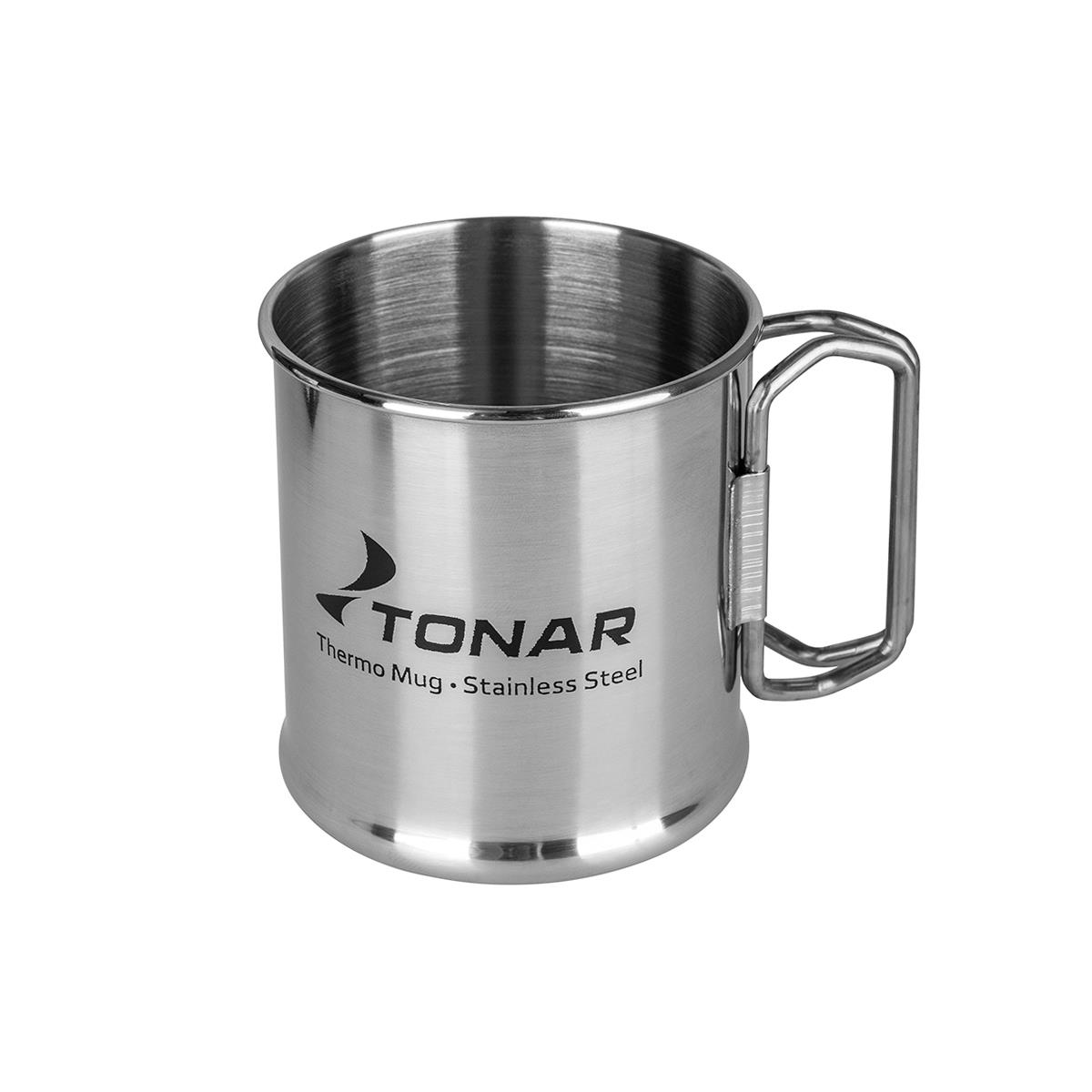 МП Кружка металлическая 300ML скл. ручки (T.TK-035-300) Тонар - фото 1