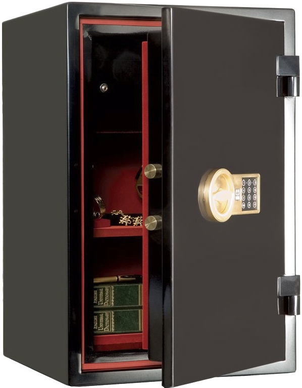 Сейф Промет Gold Карат ASK-90T.EL чёрный - фото 1