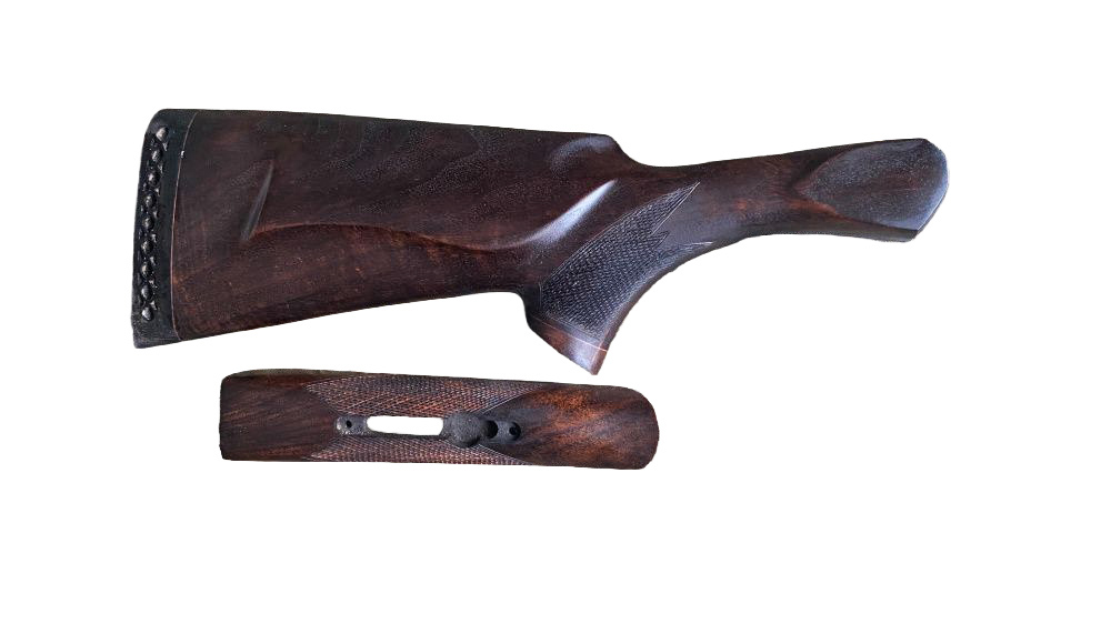 Приклад+цевье Левша МР-153 Монте-Карло левша орех - фото 1