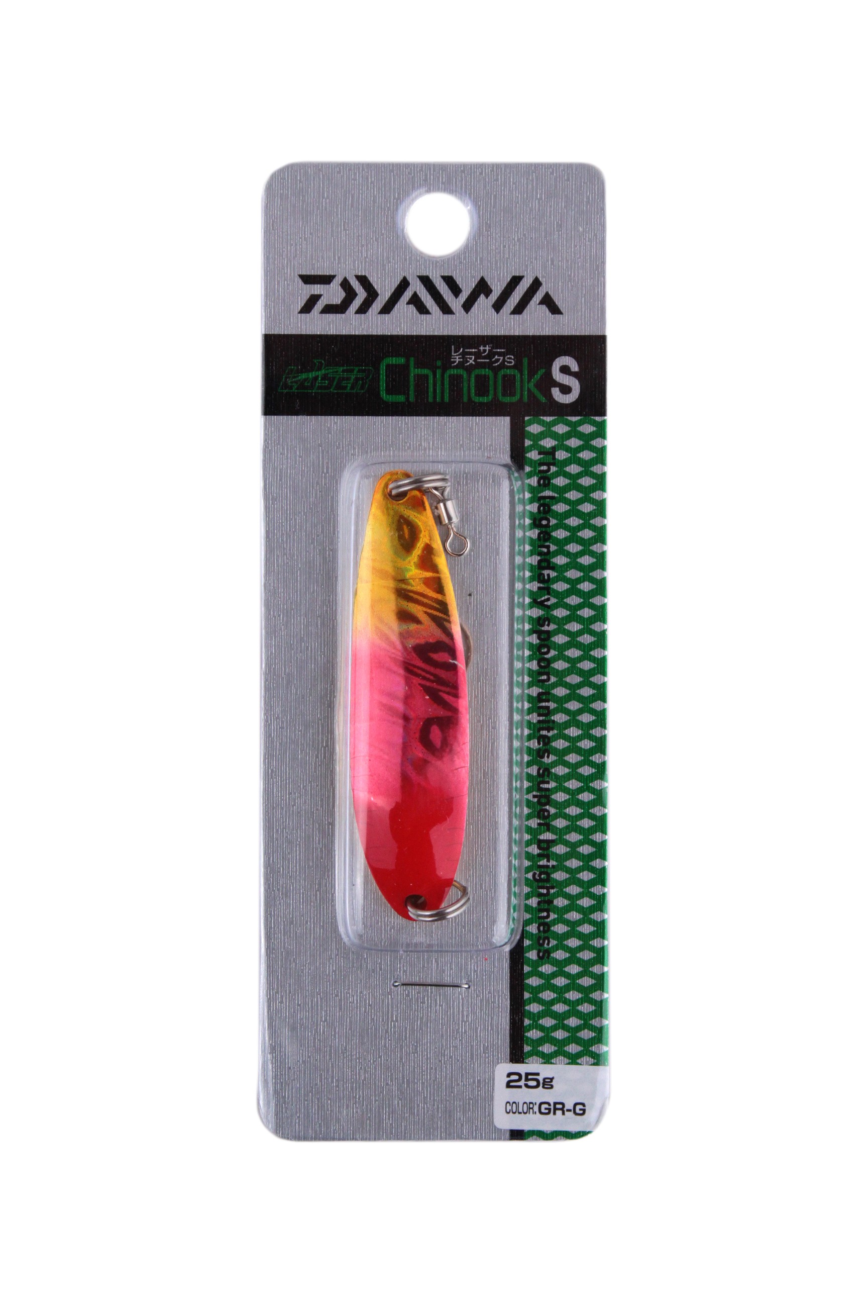 Блесна Daiwa Laser Chinook S 25гр GR-G - фото 1