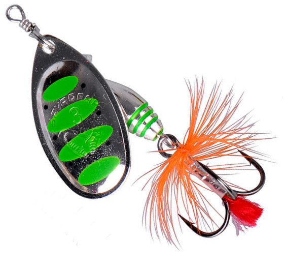 Блесна Savage Gear Rotex spinner №3а 6гр 10 green highlander - фото 1