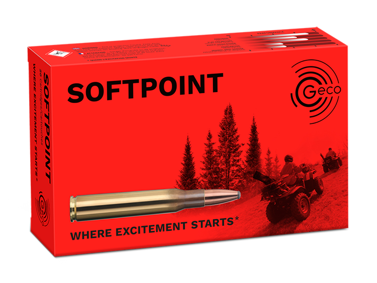 Патрон 8x57 Geco JS Teilmantel SP 12г 1/20 - фото 1