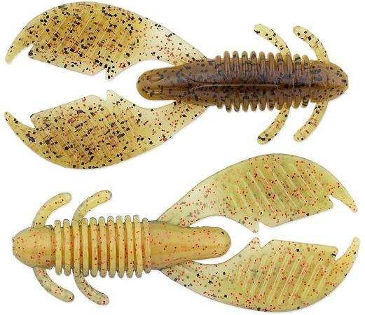 Приманка Reins 3" Ax Craw Smoke Mustard - фото 1
