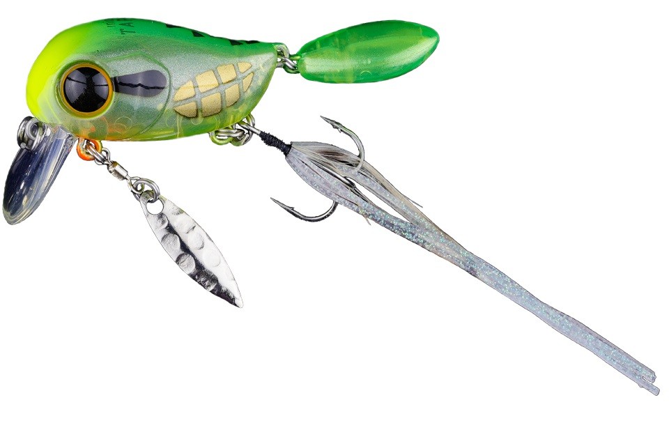Воблер Jackall Micro Tappy chartreuse grass hopper - фото 1