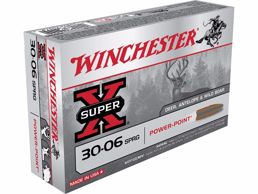 Патрон 30-06Sprg Winchester Super X Power-Point 11,66г 1/20