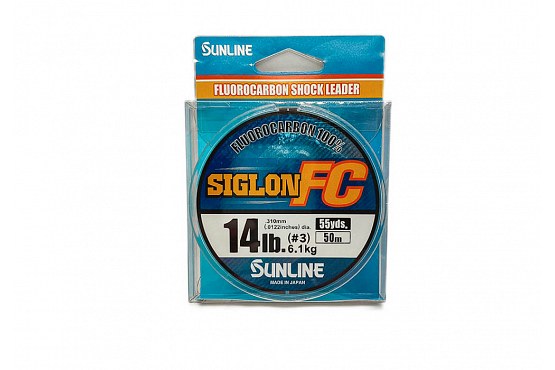 Леска Sunline Siglon FC 2020 50м 3,0/0,310мм - фото 1
