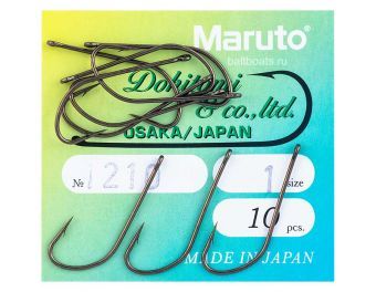 Крючки Maruto 1210 BR №1 10шт - фото 1