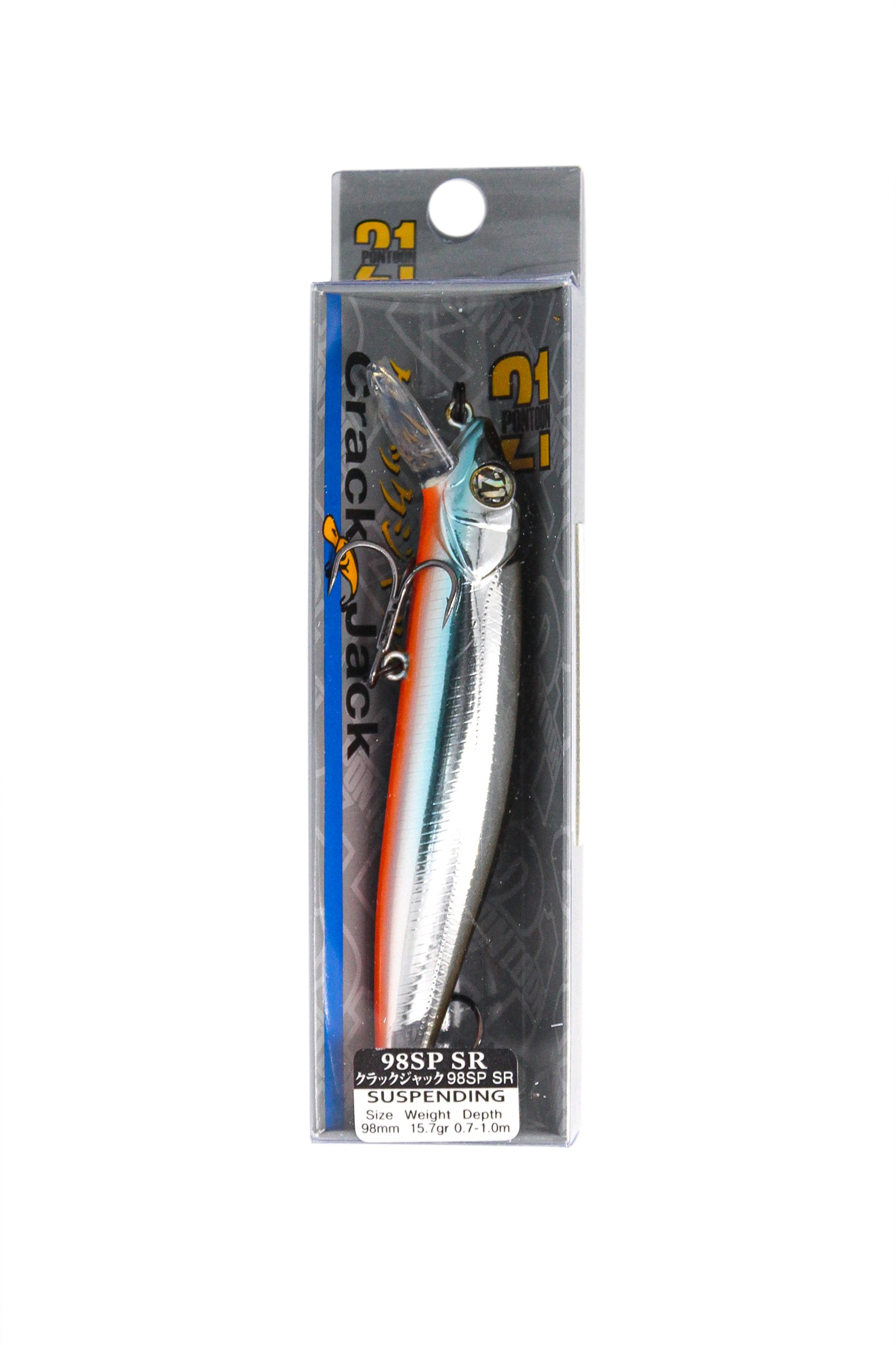 Воблер Pontoon21 Crack jack 98SP-SR 98мм 15,7гр 0,7-1,0м 154