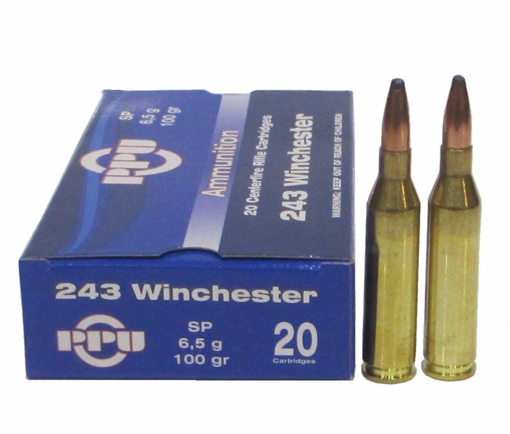 Патрон 243Win PPU SP 6,5г