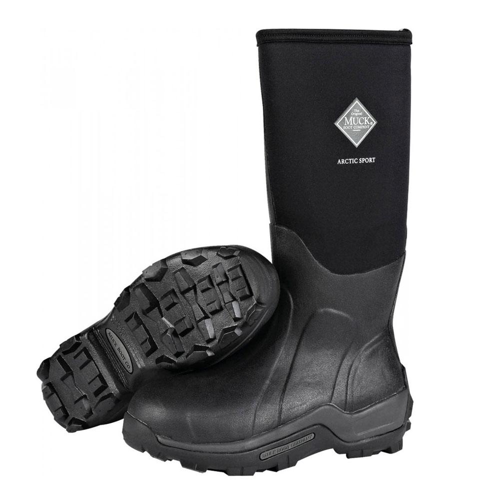 Сапоги Muck Boot Arctic sport утепленные black ( р.41 (8)) - фото 1