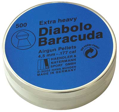 Пульки H&N Diabolo Barracuda 500 шт - фото 1