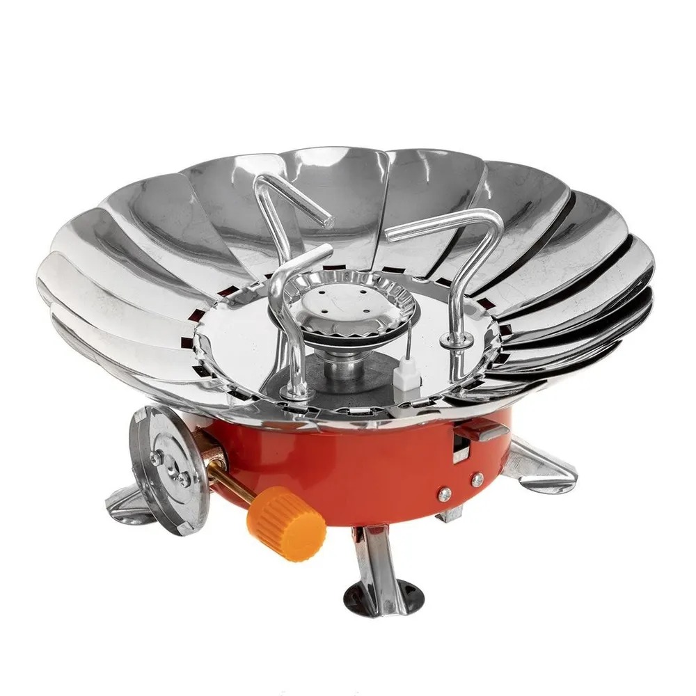 МП Плита газовая мини в чехле с ветрозащитой (HS-PM-166) Helios - фото 1