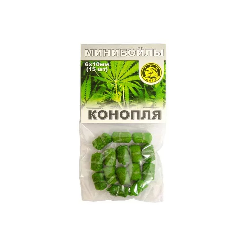 Минибойлы Три Кита на резинке 6х10мм конопля 15шт - фото 1