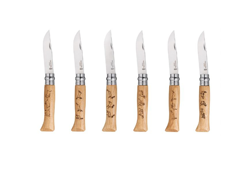 Набор ножей Opinel Collection Animalia 8VRI - фото 1