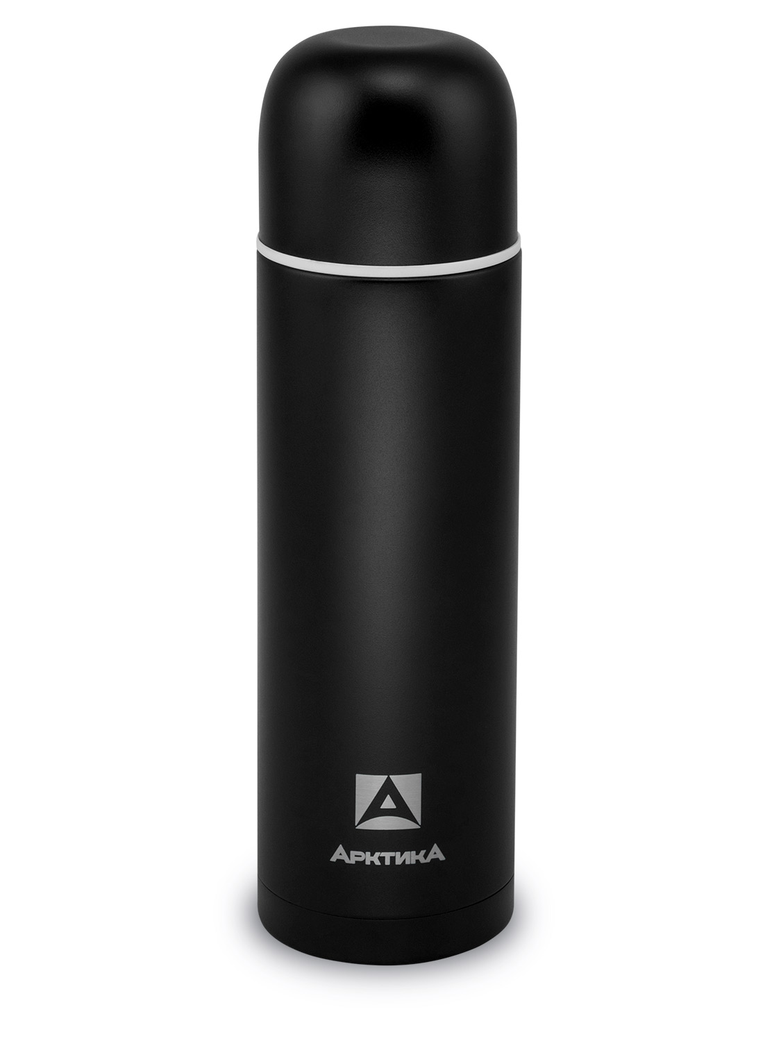 Термос Арктика узкое горло современный 1200мл черный текстурный - фото 1