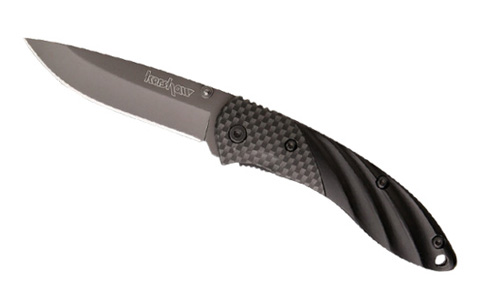 Нож Kershaw 3700 Kurai складной рукоять алюминий карбон - фото 1