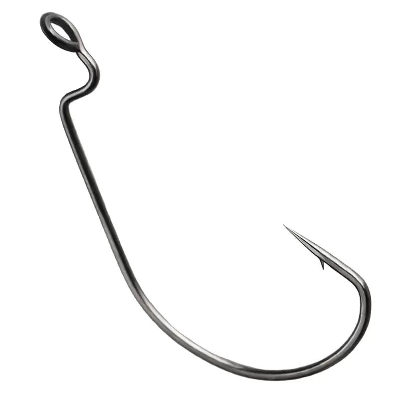 Крючок Crazy Fish Wide Range Hook Joint Hook офсетный №5 10 шт - фото 1