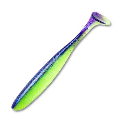 Приманка Keitech виброхвост Easy shiner 5&quot; Pal 06 violet lime belly - фото 1