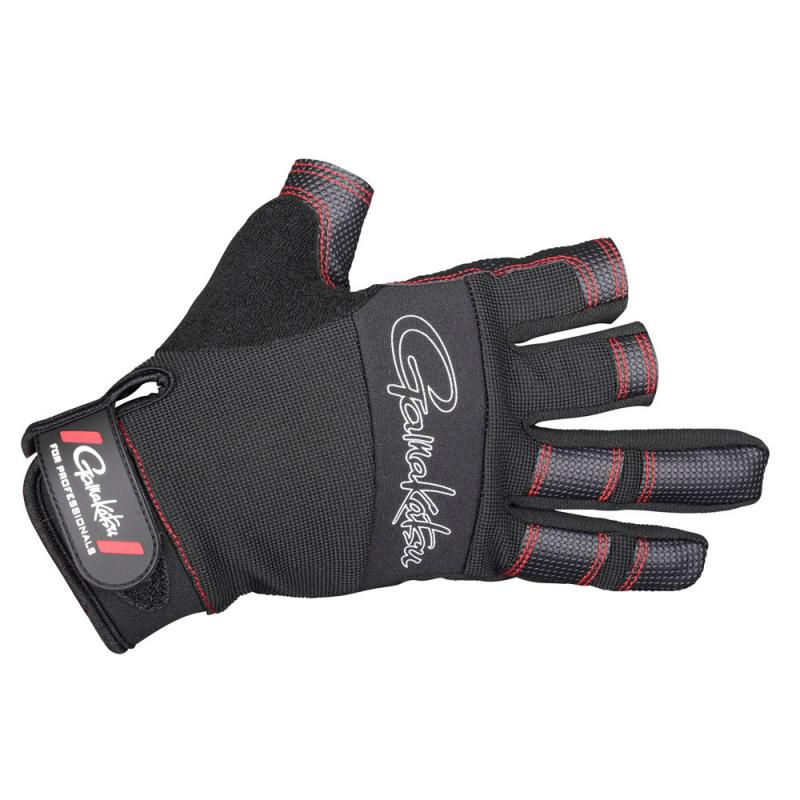 Перчатки Gamakatsu Armor gloves 3 fingers cut  - фото 1