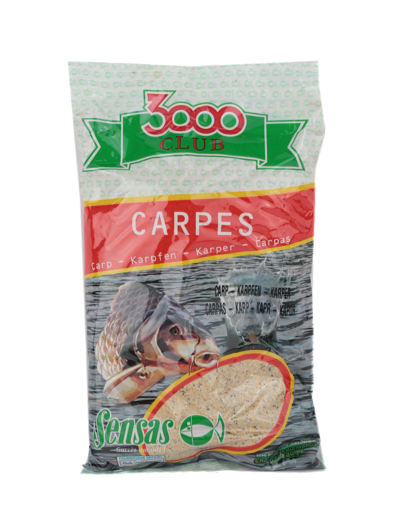 Прикормка Sensas 3000 1кг club carp - фото 1