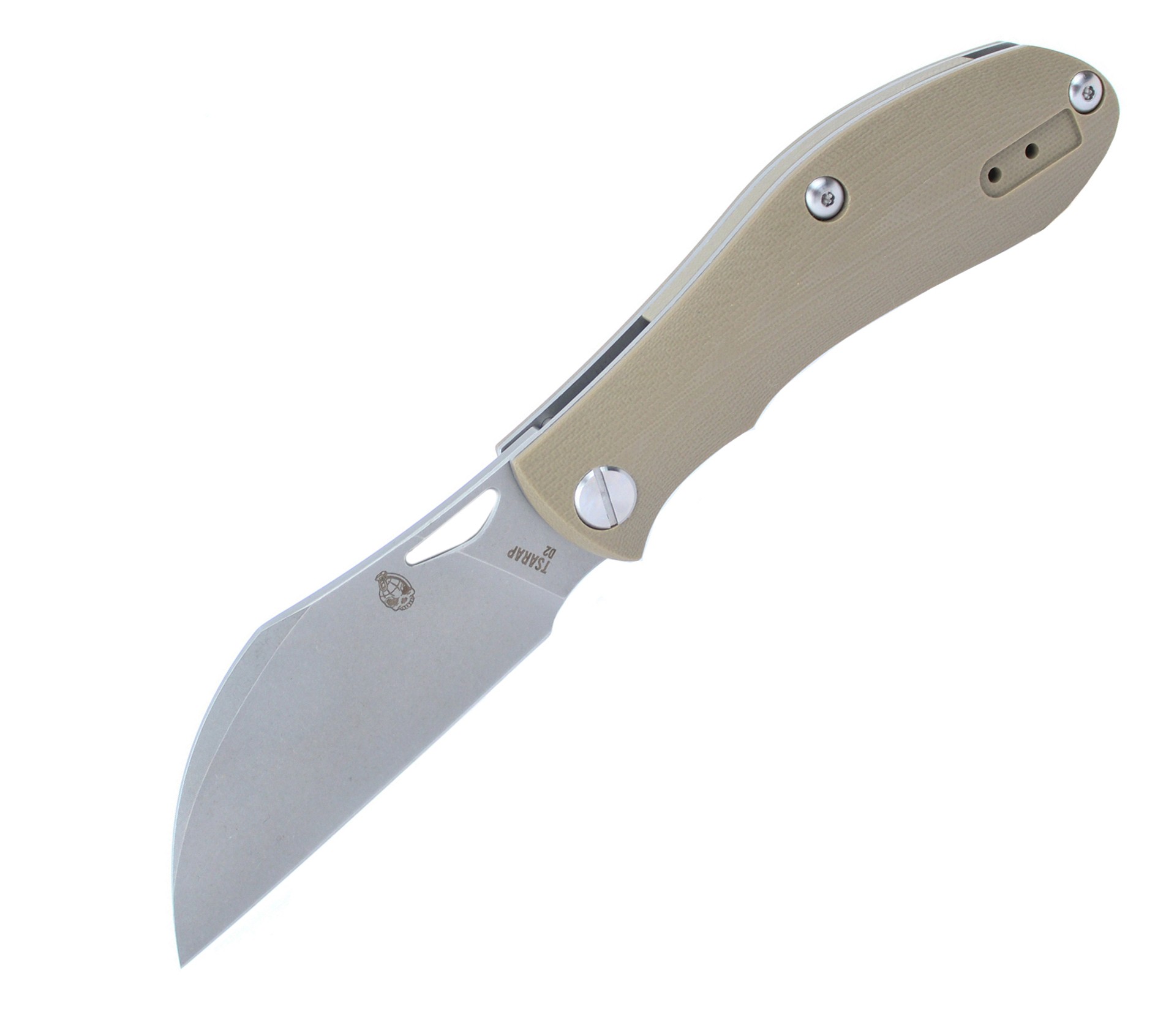Нож Brutalica Tsarap D2 tan handle складной