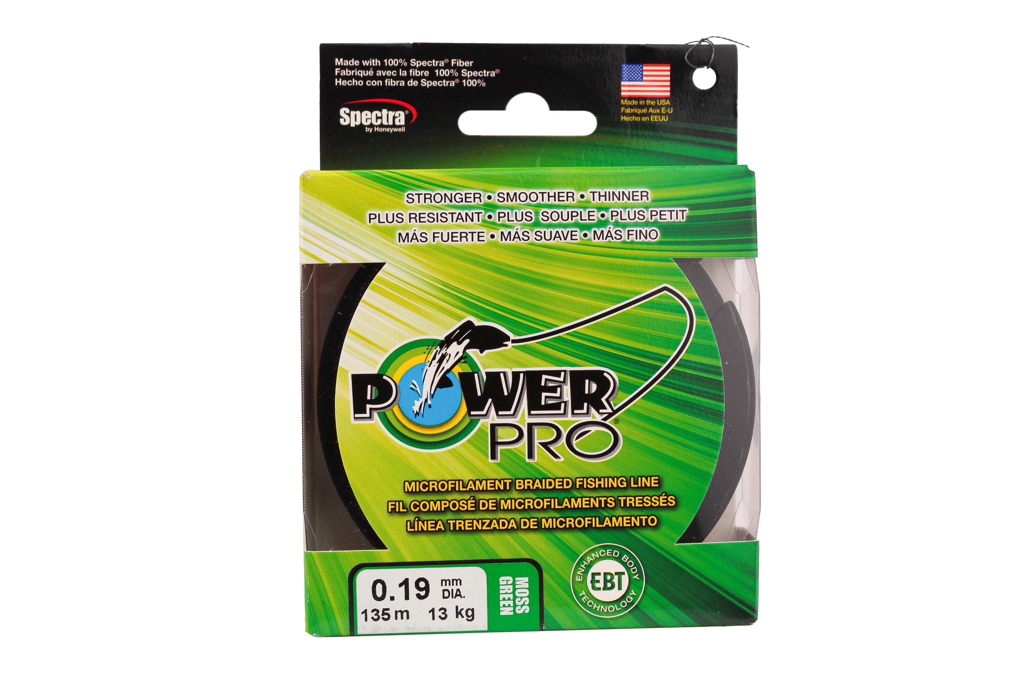 Шнур Power Pro 135м 0,19мм moss green