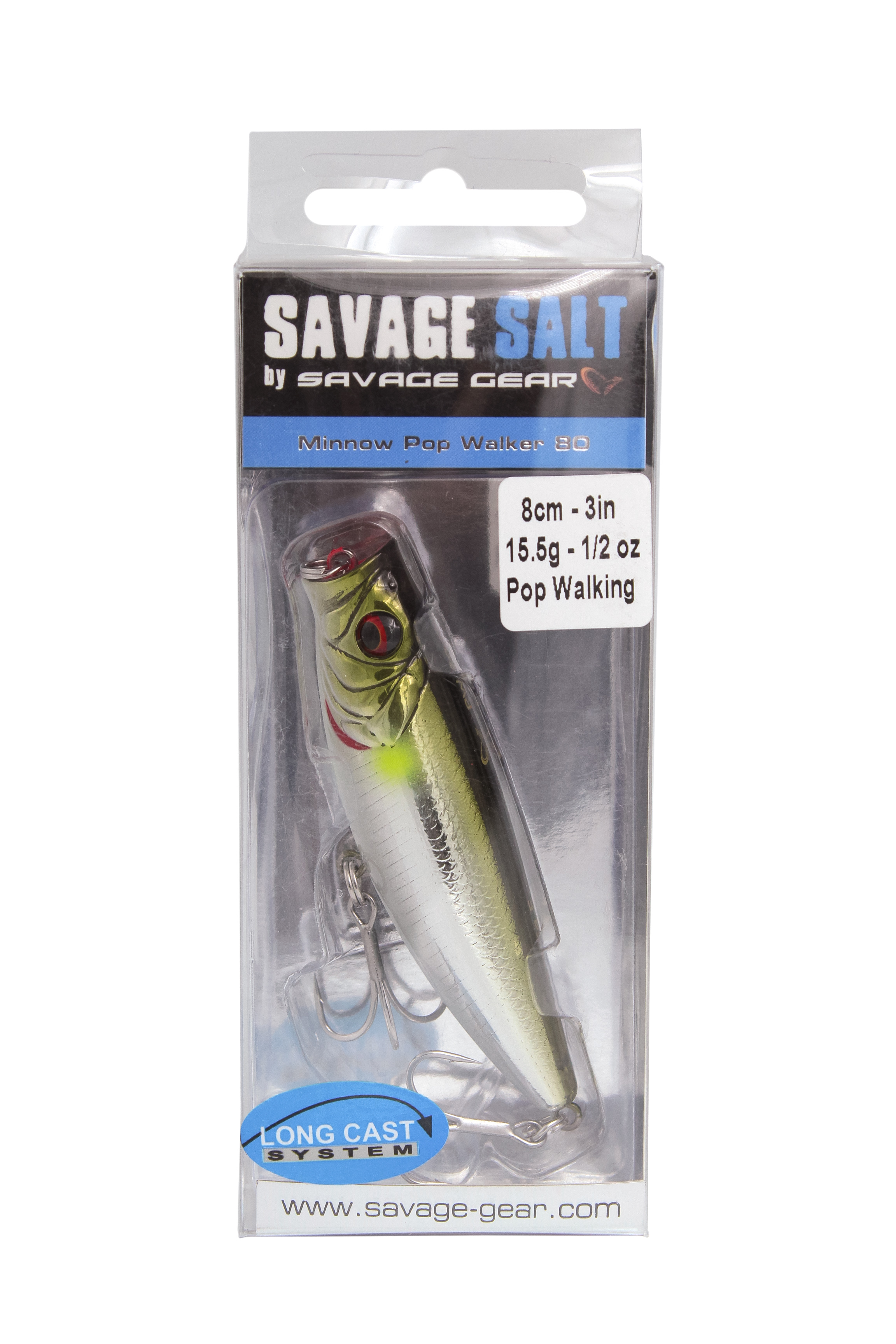 Воблер Savage Gear 3D minnow pop walker 8см 15,5гр  F mirror ayu - фото 1