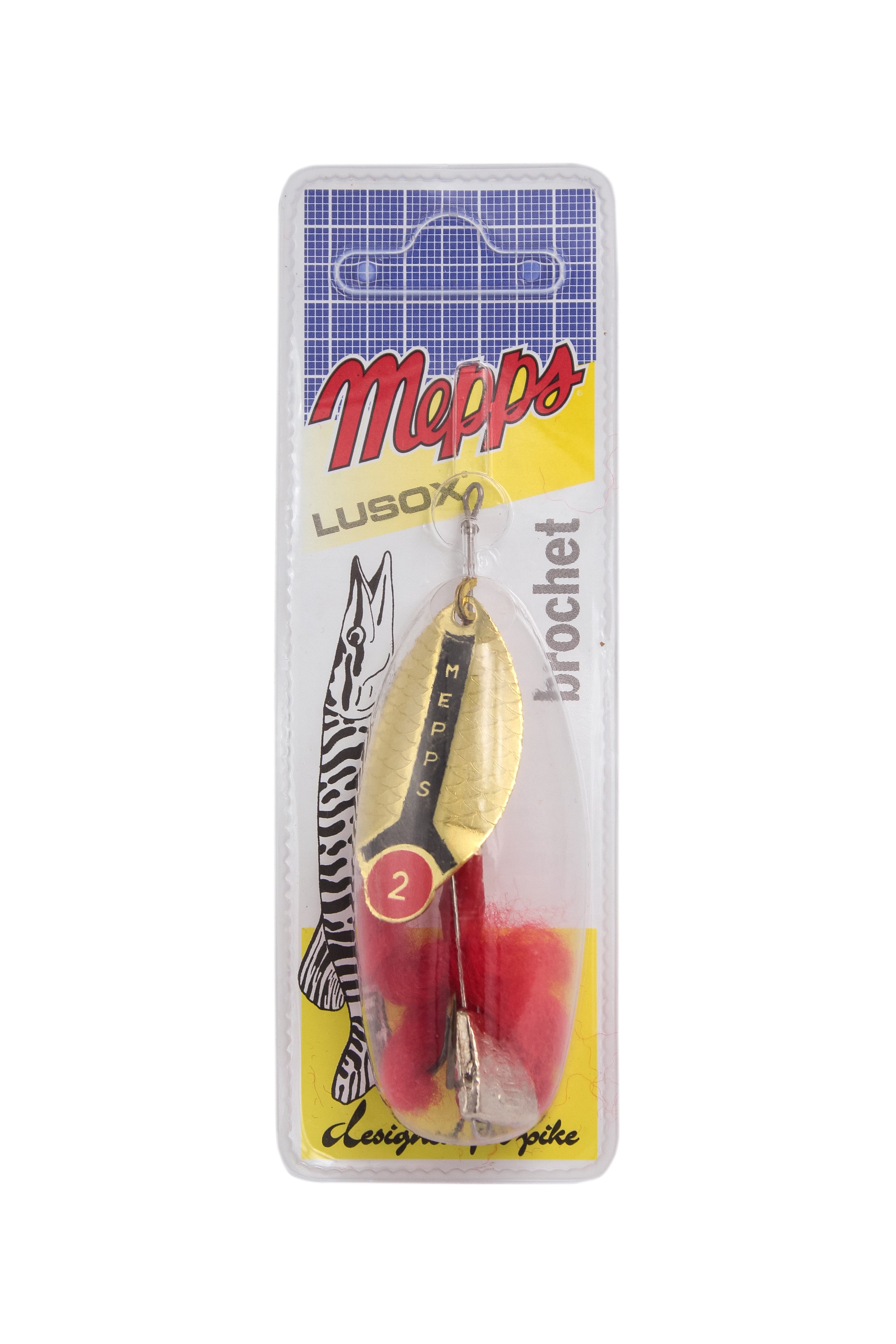 Блесна Mepps Lusox №2 gold блистер