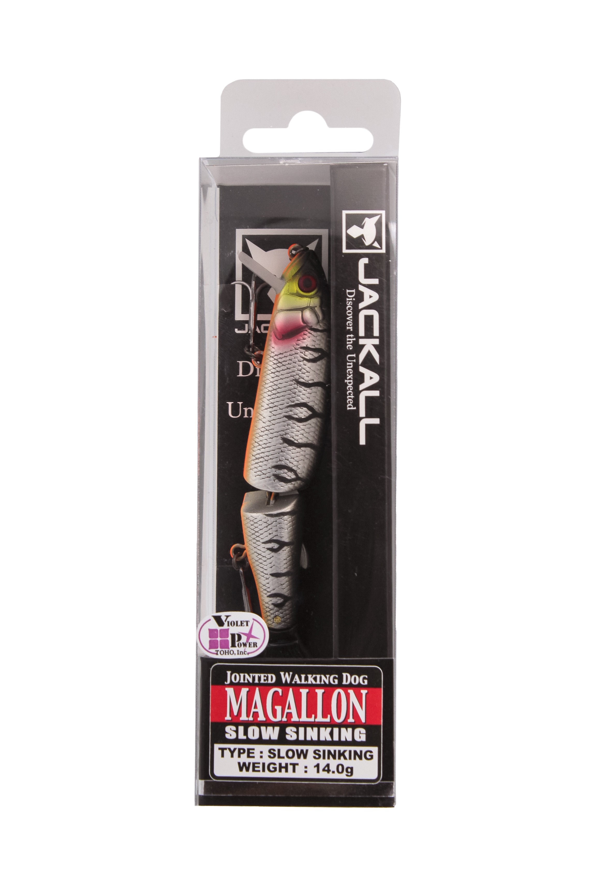 Воблер Jackall Magallon SS uv mat silver tiger - фото 1