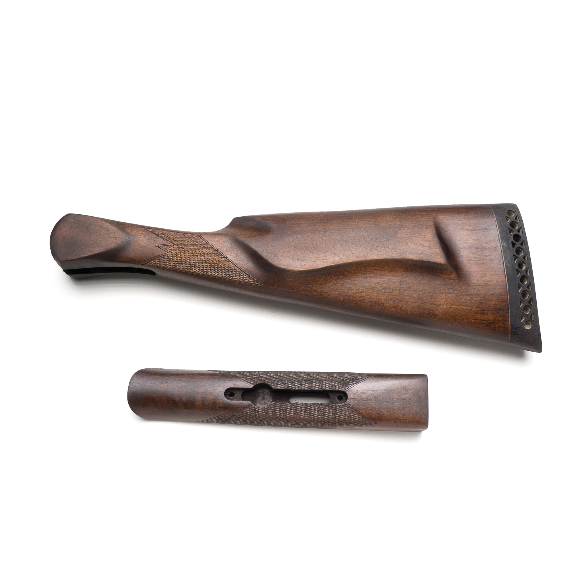 Приклад+цевье Левша ИЖ-58 Английская ложа МК 16к орех - фото 1