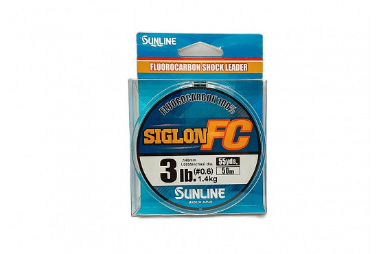 Леска Sunline Siglon FC 2020 50м 0,6/0,140мм - фото 1