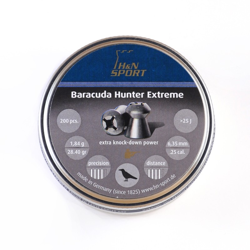 Пульки H&N Baracuda Hunter Extreme 6.35mm 200шт - фото 1