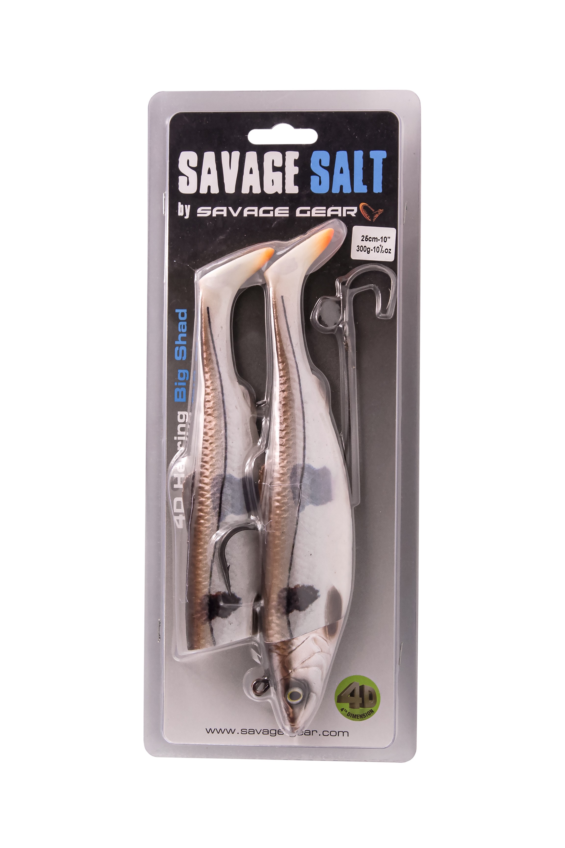 Приманка Savage Gear 3D Herring big shad 25см 300гр 1+2шт PHP haddock - фото 1