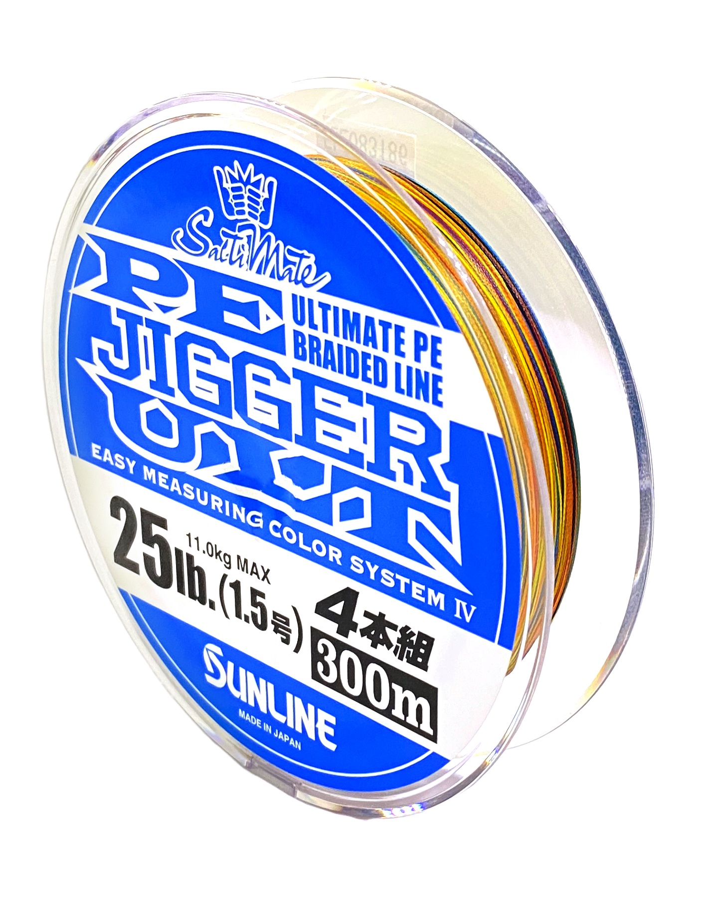 Шнур Sunline PE Jigger ULT 4braid 300м 1,5 25lb - фото 1